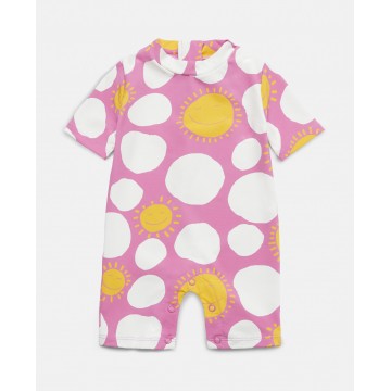 Stella McCartney Baby Sun Dots Print Swimsuit
