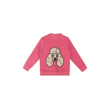 Dear Sophie Kids Poodle Pink Bomber Jacket