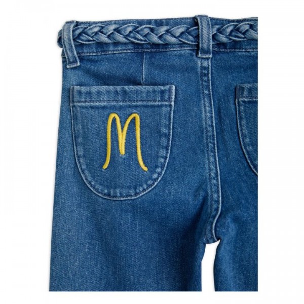 Frisco flared jeans in blue - Mini Rodini