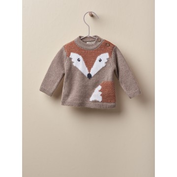 Kids Pullover With Fox