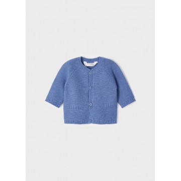 Mayoral Baby Blue Knitted Cardigan