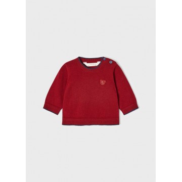 Mayoral Baby Knitted Red Blouse