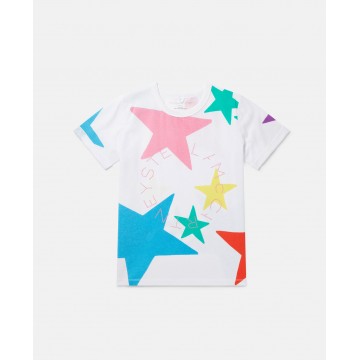 Stella Mc Cartney Kids White Multicolour T-shirt