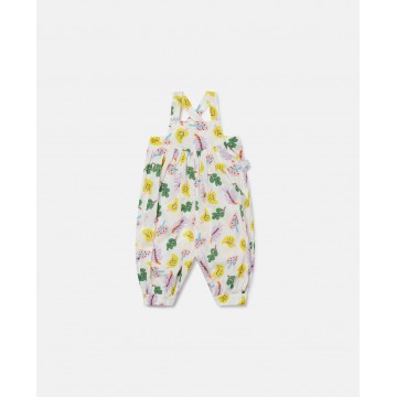 Stella Mc Cartney Baby Multicolour Leaf Jumpsuit