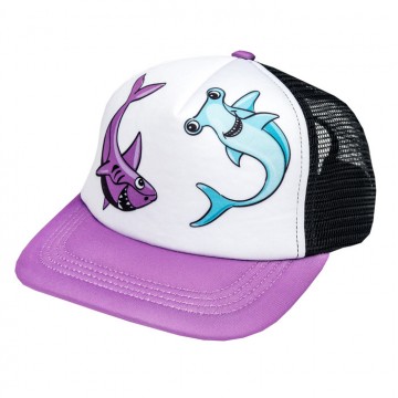 Kids Cap With Sharks