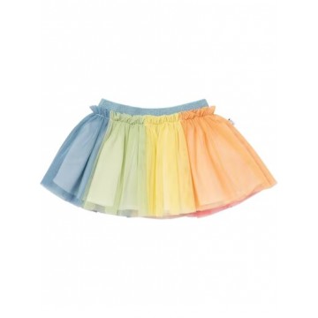 Stella McCartney Kids Color Block Tulle Skirt