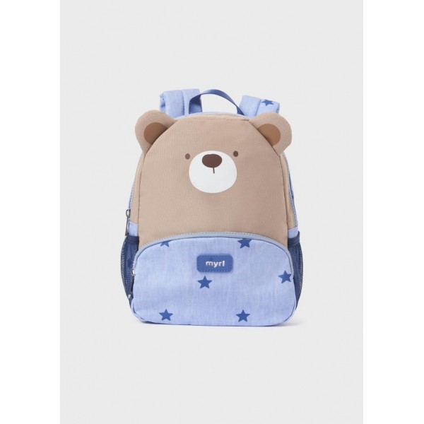 Μayoral Kids Light Blue Bag With Bear