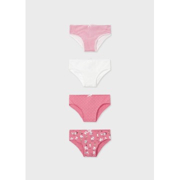 Mayoral 4pack Knickers girl Pink Fuxia