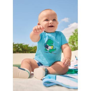 Mayoral Baby Turquoise 2 Piece Beach Set