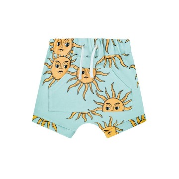 Dear Sophie Children's Blue Shorts With Suns
