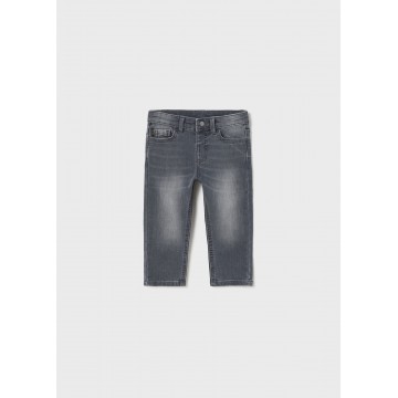 Mayoral Baby Jeans Dark Gray Slim Fit