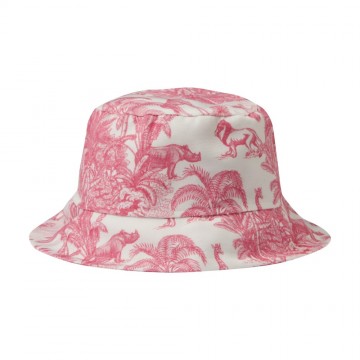 Marie Raxevsky Παιδικό Καπέλο Θαλάσσης Ροζ Ζούγκλα