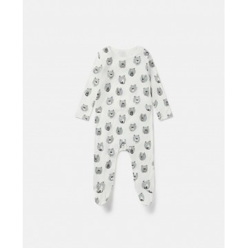 Baby Bear Print Bodysuit and Sleepsuit Set Stella McCartney