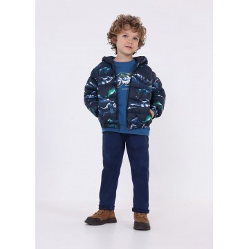 Children's Dark Blue Double-Sided Jacket Mayoral