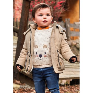 Baby Beige Jacket Mayoral