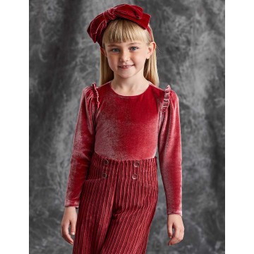 ABEL&LULA KIDS BLOUSE VELVET