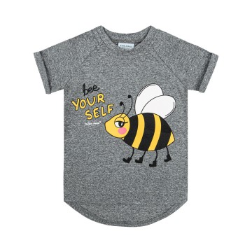 Dear Sophie Παιδικό Μπλουζάκι Γκρι Με Μέλισσα