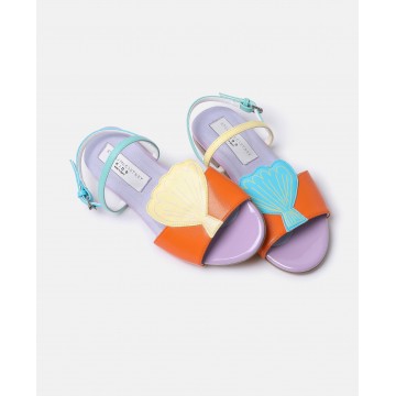 Children's Multicolour Seashell Sandals Stella McCartney