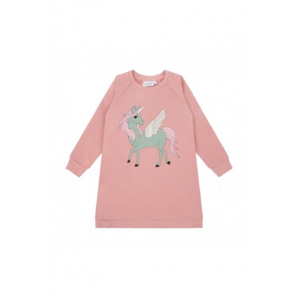Dear Sophie Baby Unicorn Pegasus Sweatshirt Dress