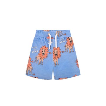 Children's Blue Shorts With Orange Lions  Dear Sophie