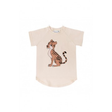 Dear Sophie Kids Tiger Vanilla T-shirt