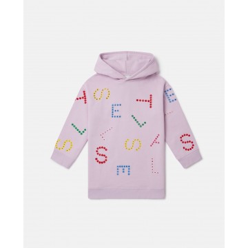 Kids Jersey Hoodie Dress Stella McCartney