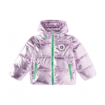 Kids Puffer Jacket In Purple Stella McCartney