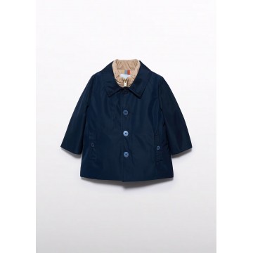 Children's Dark Blue Trenchcoat Abel and Lula