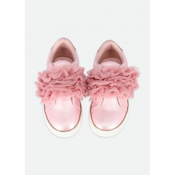 Children's Ruffled Pink Sportswear Angel Face