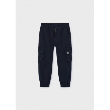 Children's Dark Blue Boys Cargo Pants Mayoral