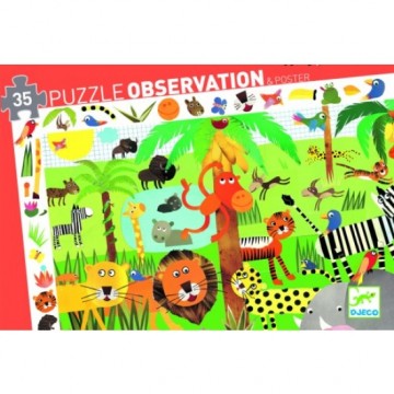 Children's Jungle Puzzle Djeco