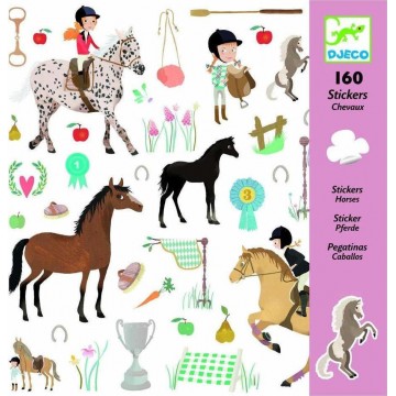 Children's Stickers ''Horses'' Djeco