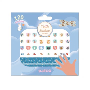 Children's nail stickers 'Cat' Djeco