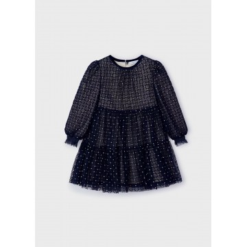 Children's  Blue Tulle Dress Mayoral