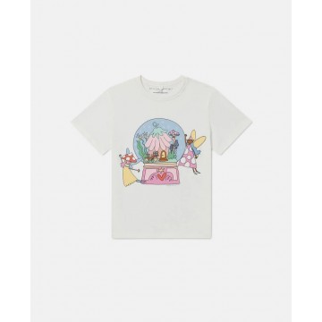 Fairies Print Crewneck T-Shirt Stella Mc Cartney