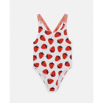 Strawberry Print Swimsuit Stella Mc Cartney