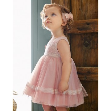 Dress pink tulle
