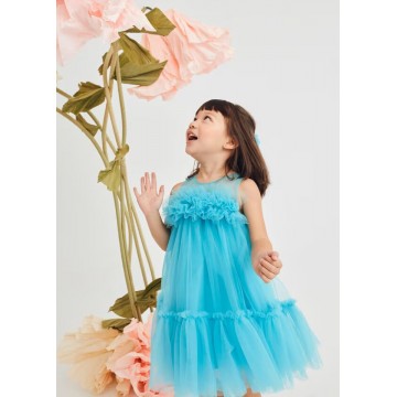 Dress Tulle Turquoise