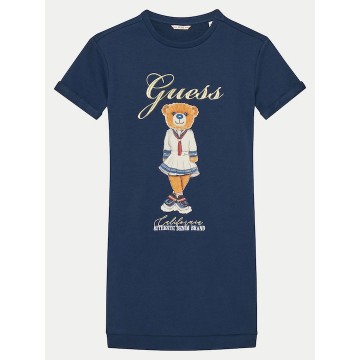 Guess Children's Dress Short Sleeve Blue