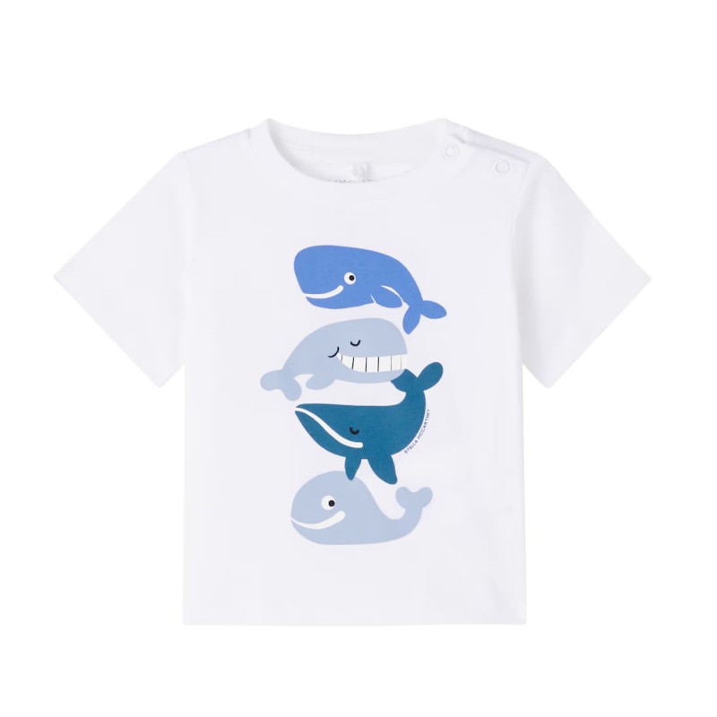 Stella McCartney Kids Baby printed cotton jersey T-shirt