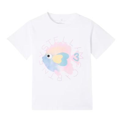 Stella McCartney Kids Παιδικό Μπλουζάκι Με Ψαράκι