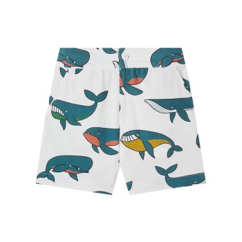 Stella McCartney Kids Printed cotton shorts