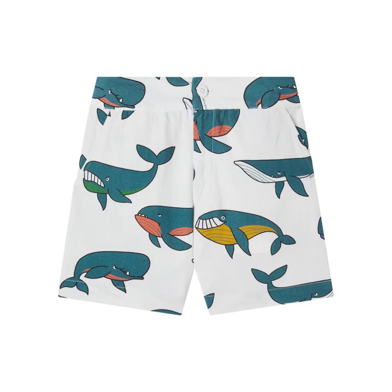 Stella McCartney Kids Printed cotton shorts