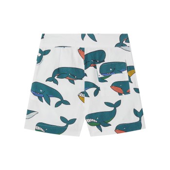 Stella McCartney Kids Printed cotton shorts
