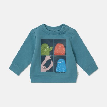 Stella Mc Cartney Παιδικό Φούτερ Με Τέρατα Stella Mc Cartney Παιδικό Φούτερ Με Τέρατα