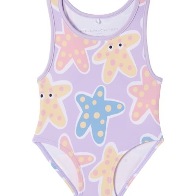 Stella McCartney Kids Printed swimsuit Starfish