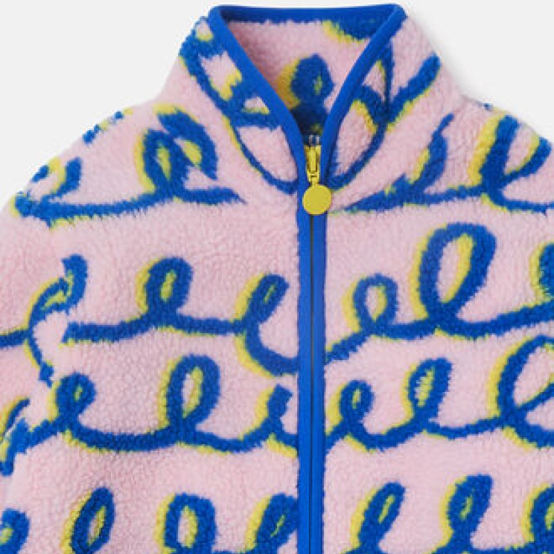 Stella Mc Cartney Fleece Ζακέτα Με Σχέδια Stella Mc Cartney Fleece Ζακέτα Με Σχέδια