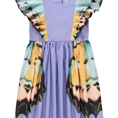 Molo Cyrus Μωβ Παιδικό Φόρεμα Με Πεταλούδα