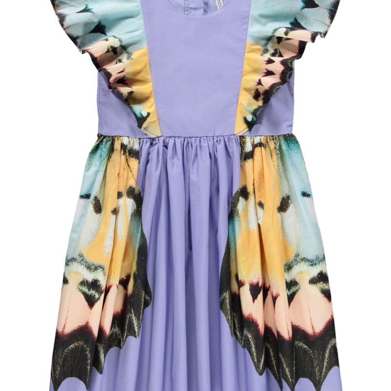 Molo Cyrus Μωβ Παιδικό Φόρεμα Με Πεταλούδα