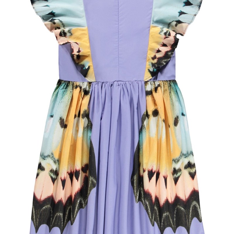 Molo Cyrus Μωβ Παιδικό Φόρεμα Με Πεταλούδα